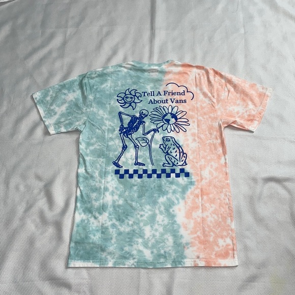 Vans Other - Vans mens tell a friend about Vans short sleeve tie Dye T-shirt off the wall